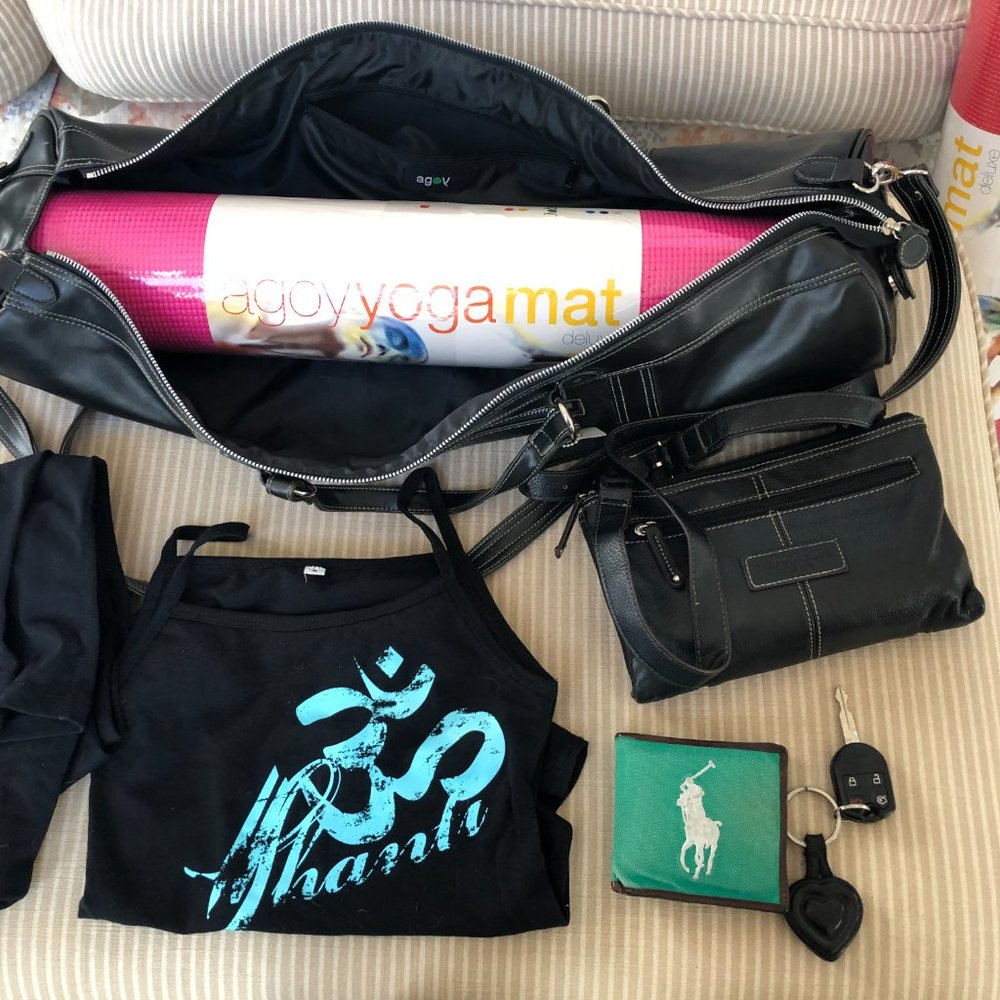 Unisex Biker Yoga Mat bag – by agoy – Size Large - Picture 4 of 12